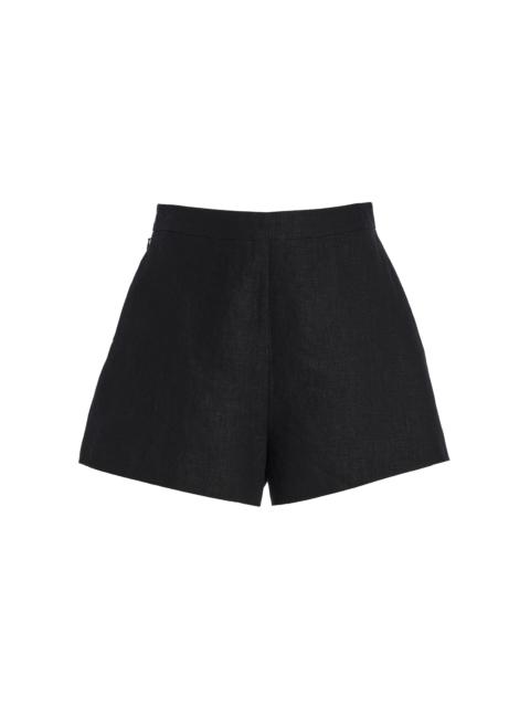POSSE Perri Linen Shorts black