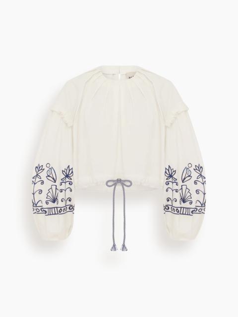 ALÉMAIS Leela Top in Cream