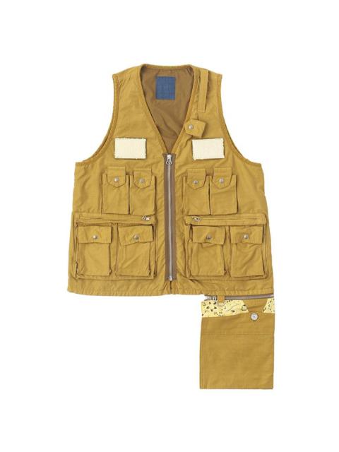 visvim PILAR FISHERMAN VEST MUSTARD