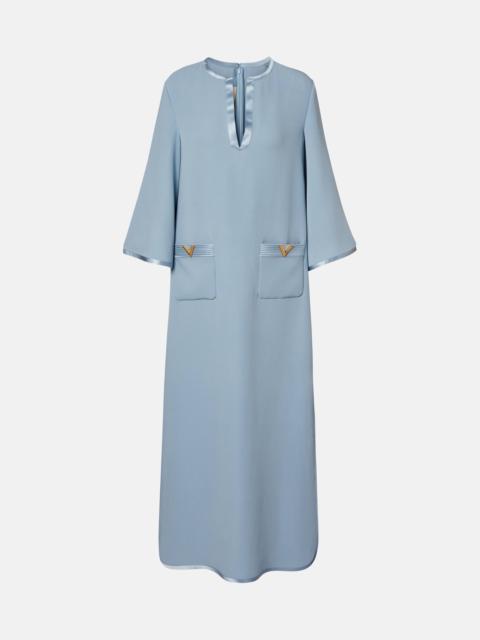 Valentino VGold silk maxi dress