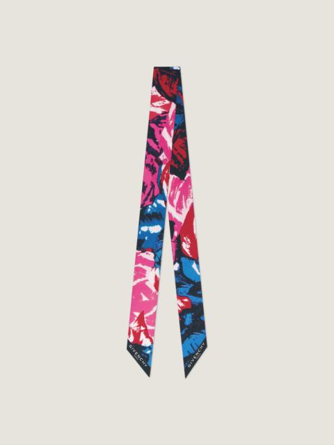 Givenchy BANDEAU IN SILK WITH FLORAL PRINT