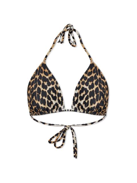 GANNI GANNI Triangle Bikini Top