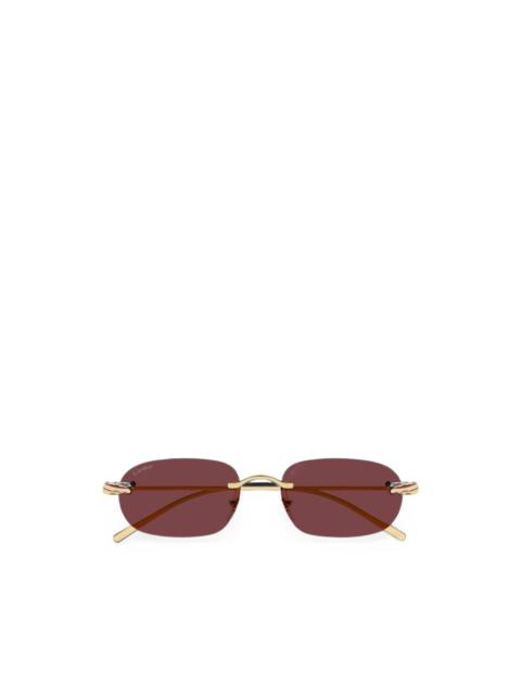 Cartier rimless-frame sunglasses