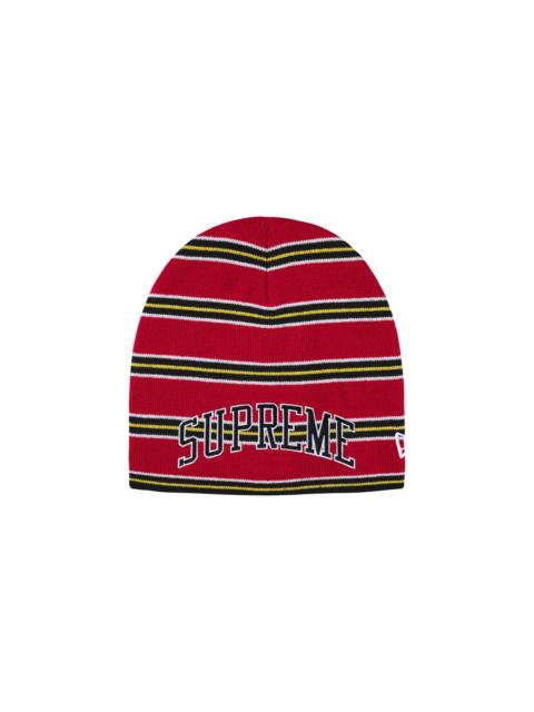 Supreme Supreme x New Era 'Stripe' Beanie (Red)