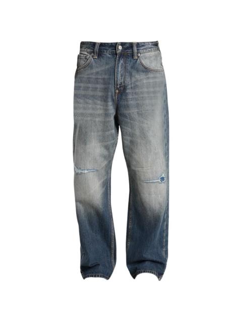 EVISU Daicock ripped jeans