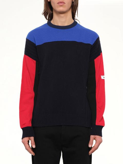 KENZO Colorblock Knit in Blue