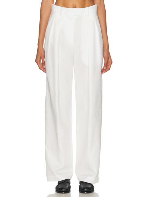 RENGGLI Cotton Pleated Trouser