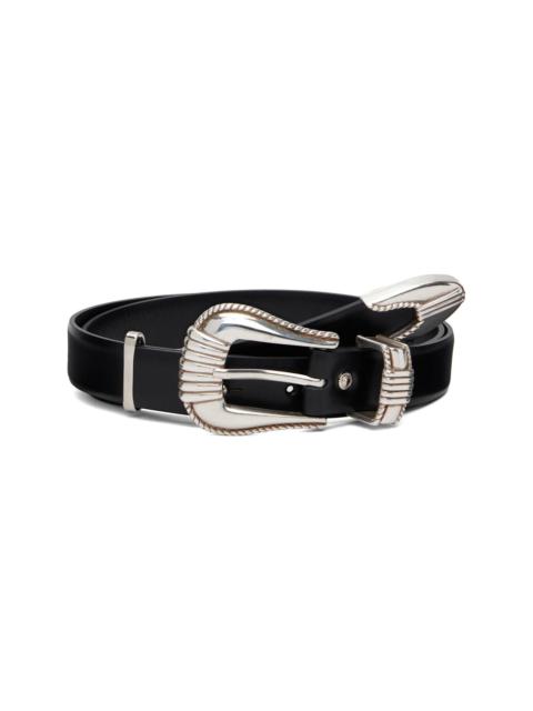 TOGA VIRILIS Black Metal Belt