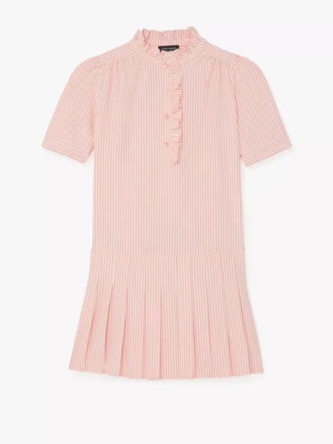 kate spade Seersucker Pleated Shirt Dress