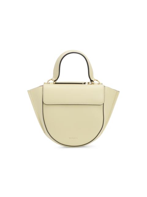 WANDLER Women's Hortensia Leather Crossbody Bag - Eggshell