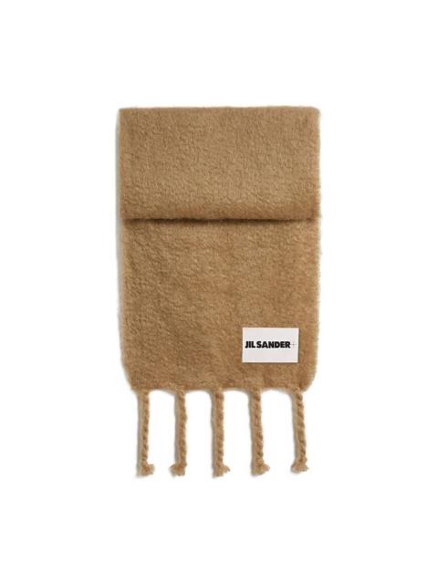 Jil Sander mohair-blend scarf