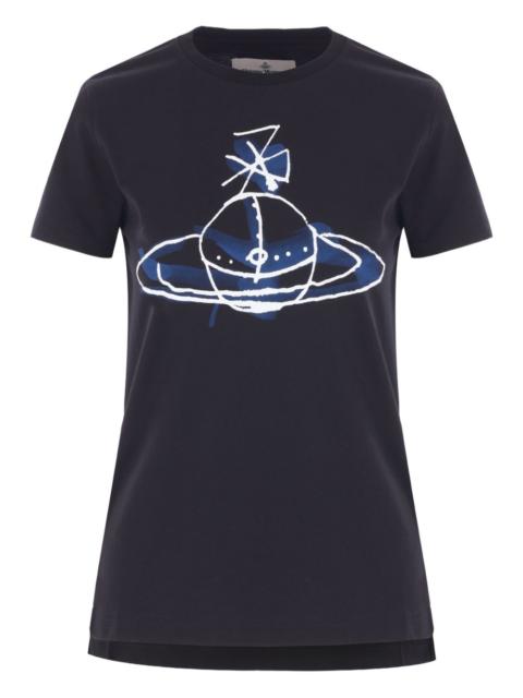 Vivienne Westwood BLACK COTTON T-SHIRT | palazzobellies