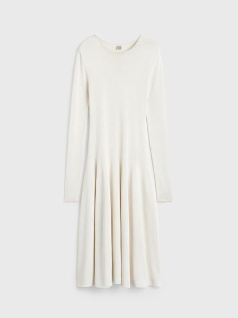 TOTEME Sculpted knit dress off-white
