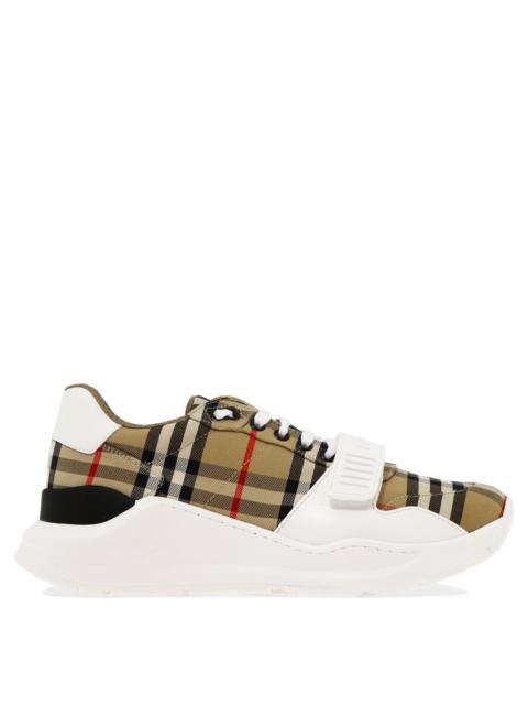 Burberry New Regis Sneakers & Slip-On Beige