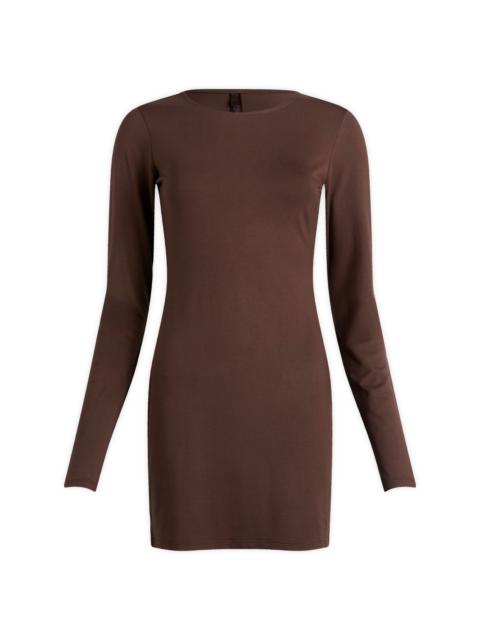 SKIMS SKIMS Smooth Layers Crewneck Tunic Mini Dress
