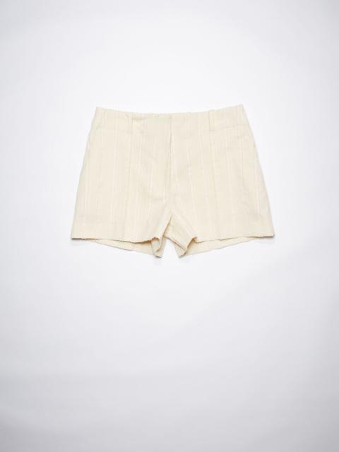 Acne Studios Tailored shorts - Mushroom beige