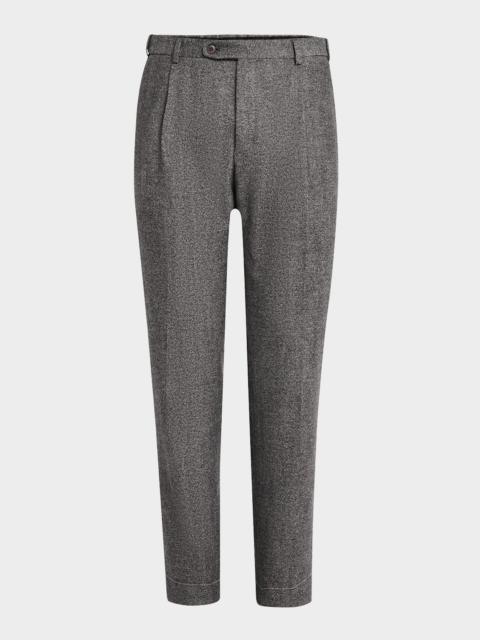 Brioni Men's Wool Flannel Trousers