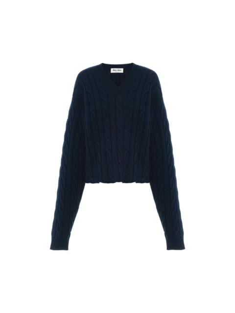 Miu Miu Cashmere V-neck sweater