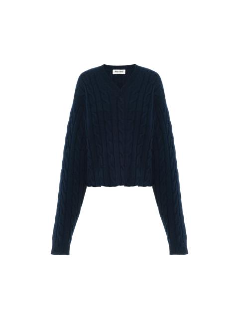 Cashmere V-neck sweater