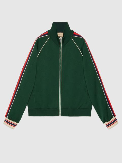 GUCCI GG jacquard jersey zip jacket | REVERSIBLE