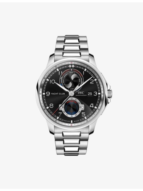 IWC Schaffhausen Portugieser Yacht Club Moon & Tide 44.6mm Stainless Steel Automatic Watch