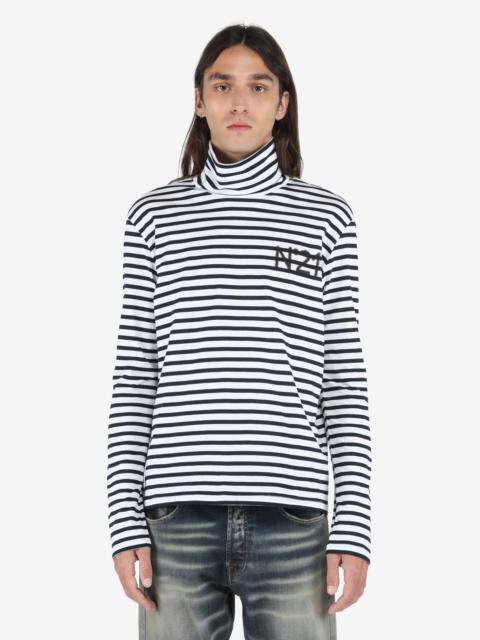 N°21 STRIPED T-SHIRT