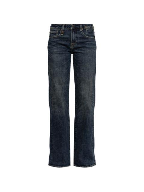 R13 straight-leg jeans