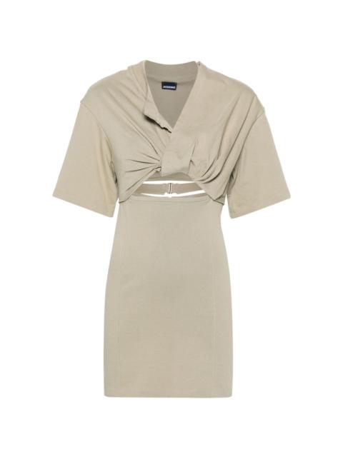 JACQUEMUS La Robe T-shirt Bahia minidress