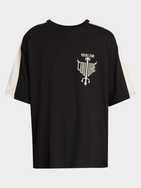 VERSACE Logo Relaxed-Fit T-Shirt