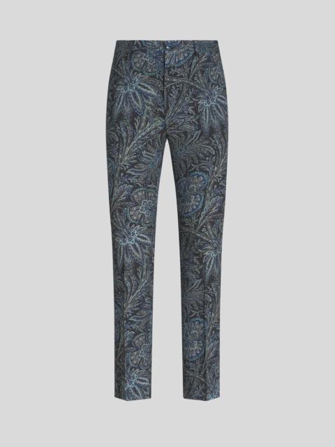 Etro FLAT TROUSERS IN VIRGIN WOOL