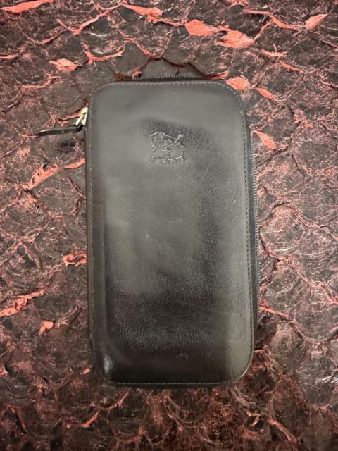IL BISONTE Il Bisonte Leather Zip Wallet