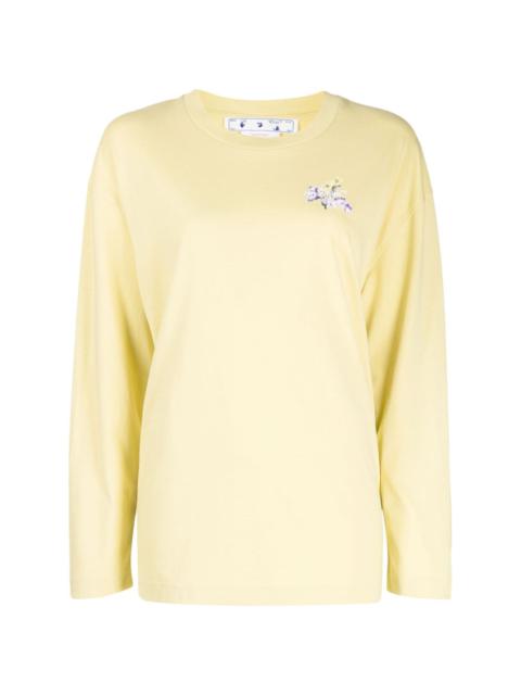 Flower Arrow organic-cotton sweatshirt