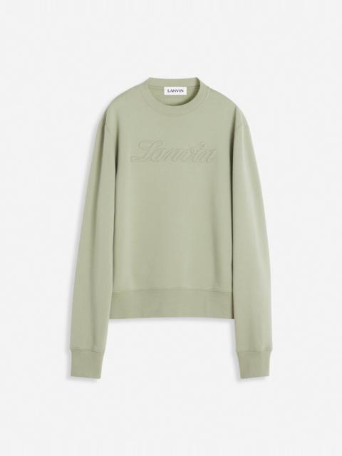Lanvin DEBOSSED LANVIN SWEATSHIRT