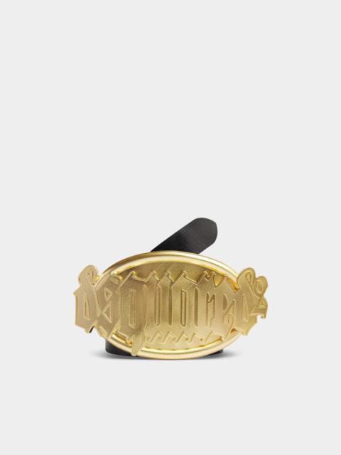 DSQUARED2 GOTHIC DSQUARED2 PLAQUE BELT