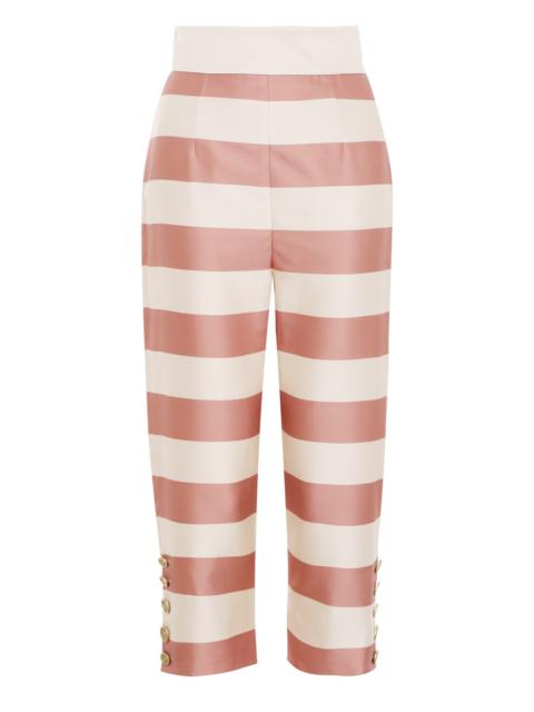 Zimmermann HIGH TIDE STRIPE PEDAL PUSHER