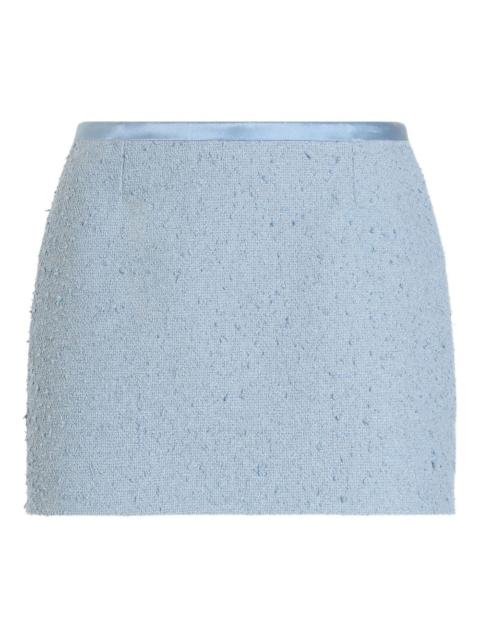 Dolce & Gabbana textured mini skirt
