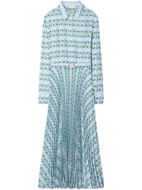 TORY BURCH graphic-print twill dress