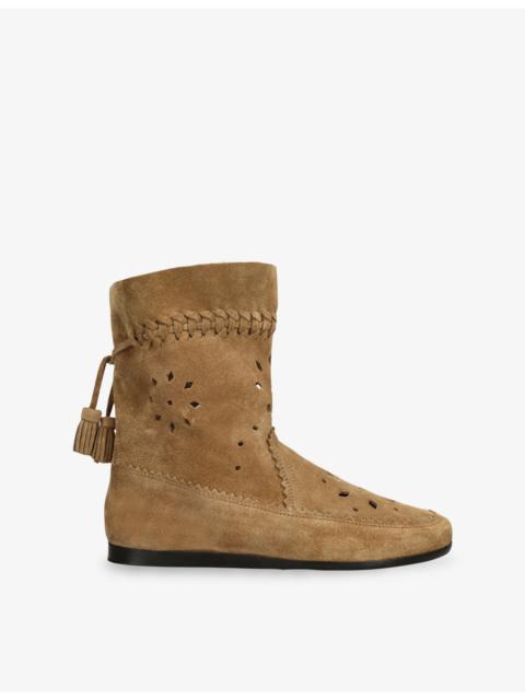 Isabel Marant Woosta Flat Suede Boots