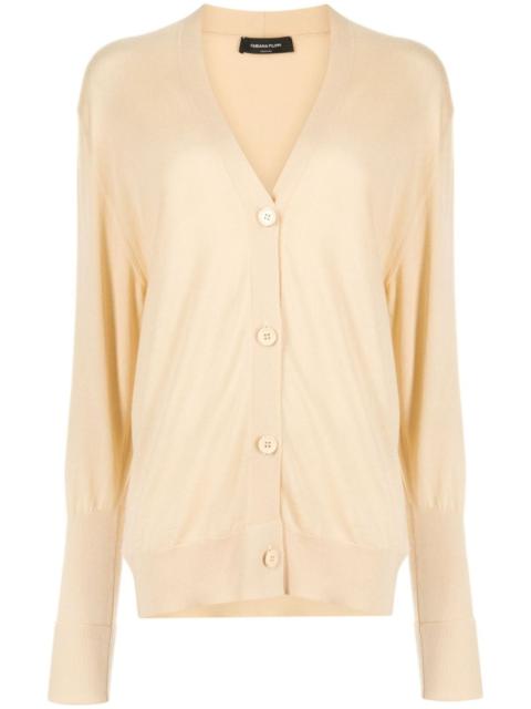 FABIANA FILIPPI V-neck long-sleeve cardigan