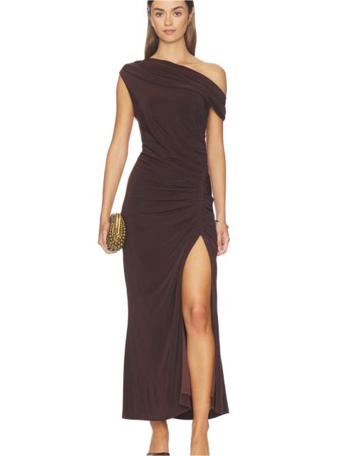 ELLIATT Simone One Shoulder Maxi Dress