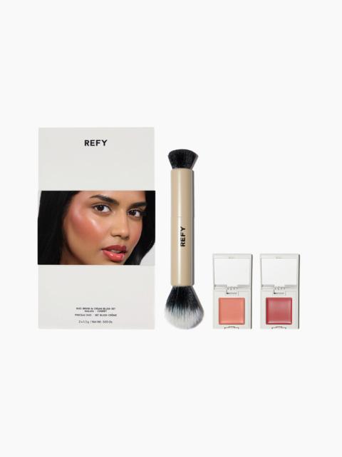 Refy Duo Brush + Blush Set