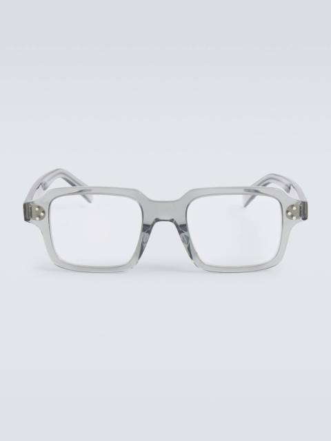 Bold 3 Dots square glasses