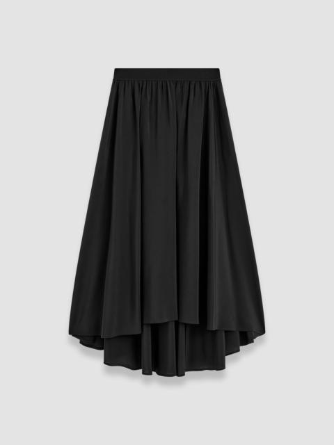 JOSEPH Violet Crepe de Soie Silk Skirt