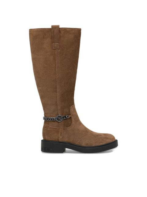 GUESS USA 35mm Fyonal chain-detail boots