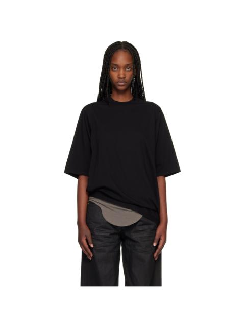 Rick Owens DRKSHDW Black Temple Jumbo SS T-shirt