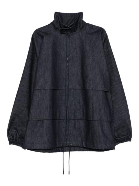 LACOSTE drop-shoulder denim jacket