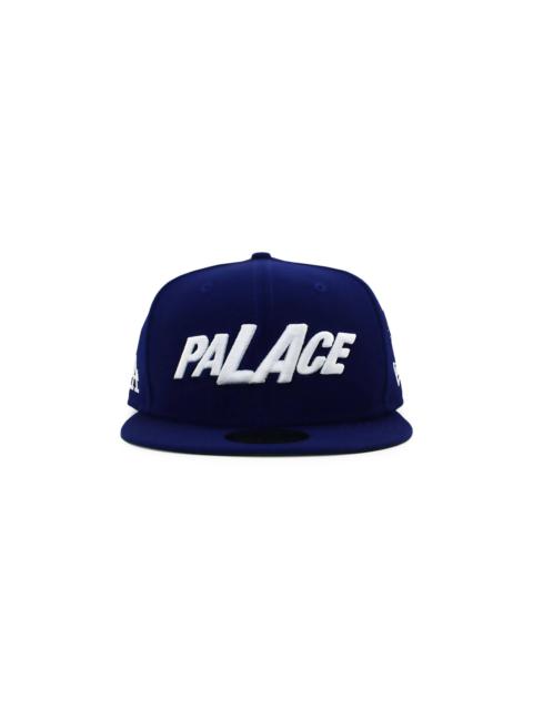 Palace x New Era LA Fitted Hat 'Blue'