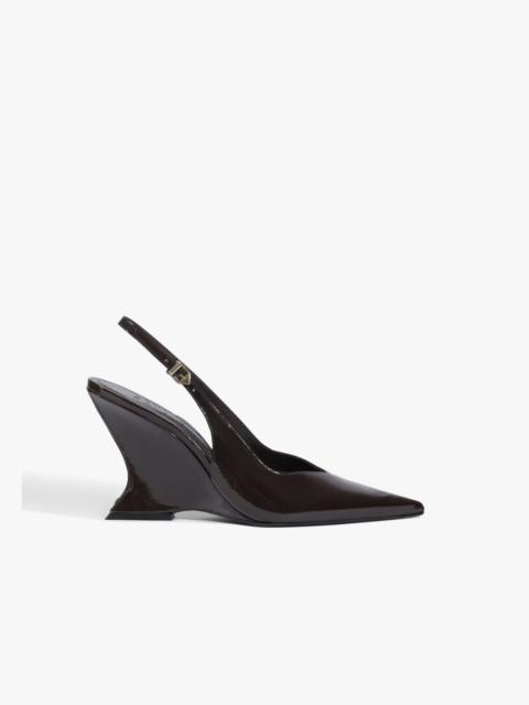 SCHUTZ Siena Buckle Patent Leather Pump
