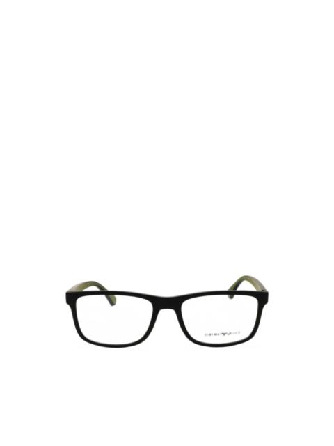 EMPORIO ARMANI rectangle-frame glasses
