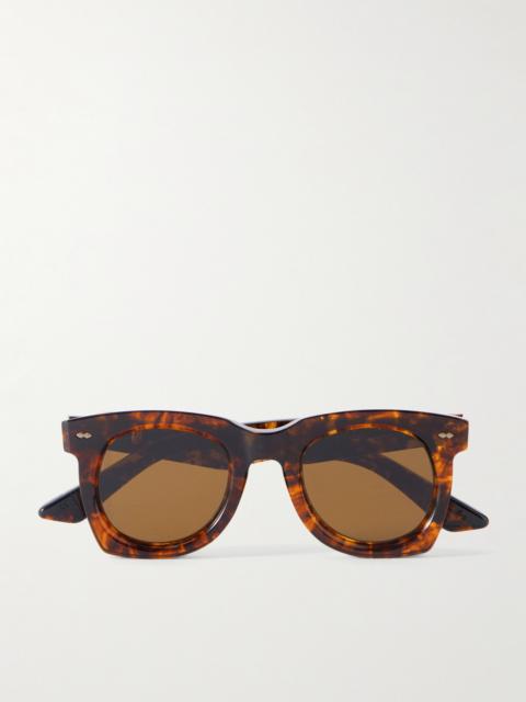 JACQUES MARIE MAGE Ava Square-frame Tortoiseshell Acetate Sunglasses